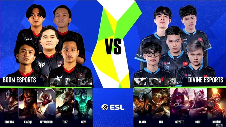 SEA Championship Round of 5: Divine Esports cancel Boom Esports - Photo 1