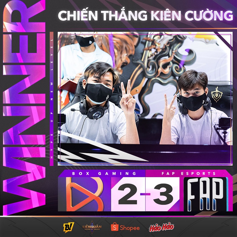 Spring DV 2022: Box Gaming loses the background team FAP Esports - Photo 1