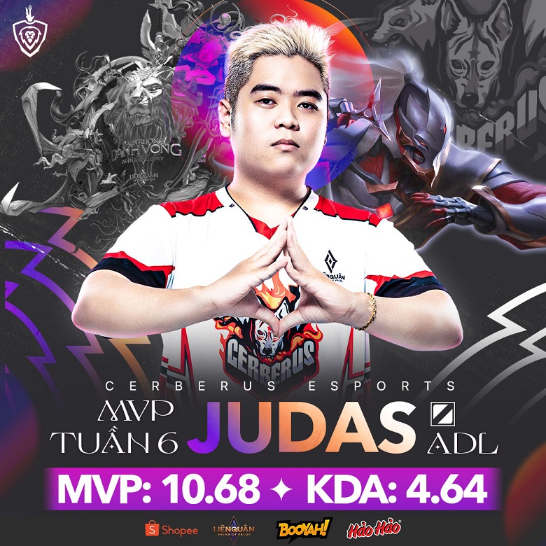 Spring DV 2022: Cerberus Judas won MVP Week 6, Saigon Phantom 'Clean shine' - Photo 2