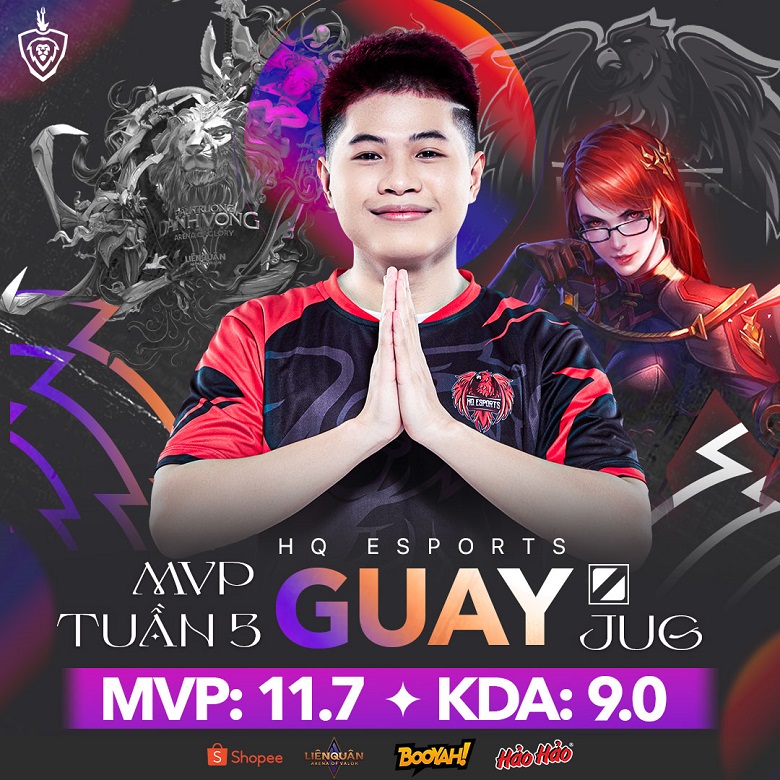 Spring DV 2022: HQ Guay won MVP Week 5, Saigon Phantom 'Broken Chain' - Photo 2