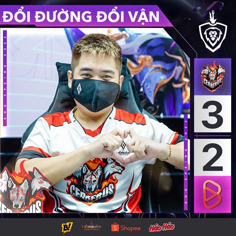 Spring DV 2022: Judas is dazzling in a new position, Cerberus destroys Box Gaming - Photo 1