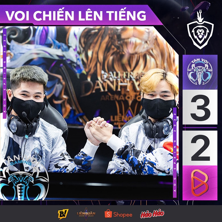 Spring Telvana 2022: Losing to the new elephant pain, box gaming gradually far away from the top 4 - Photo 1