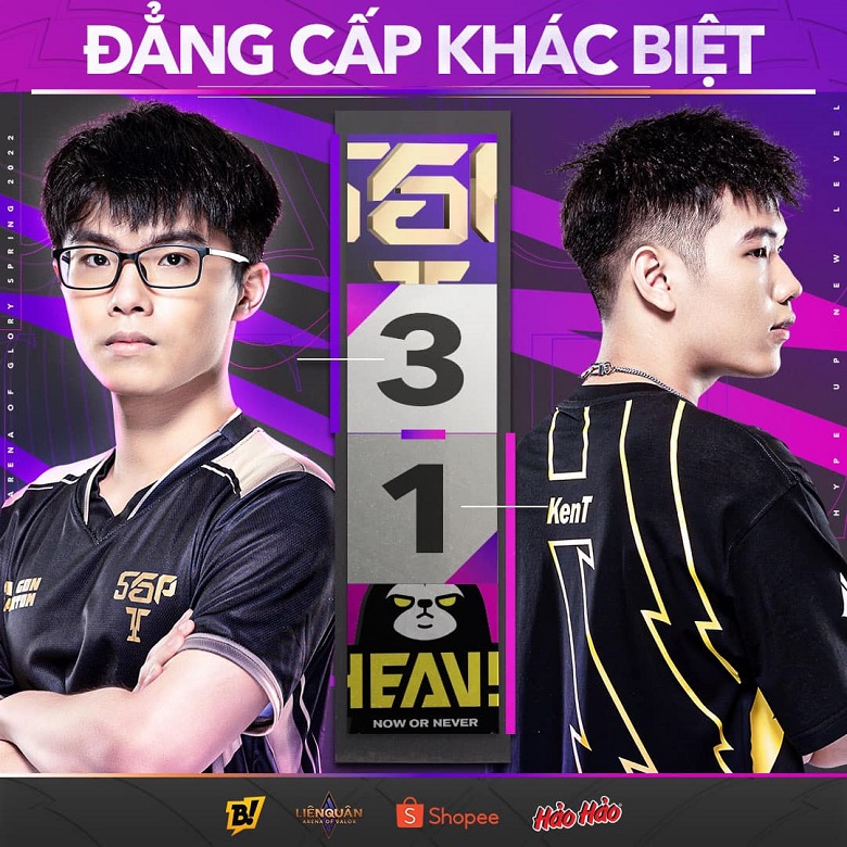 Spring DV 2022: Saigon Phantom lost 1 game after 9 minutes but still won the gap of Heavy - Photo 1