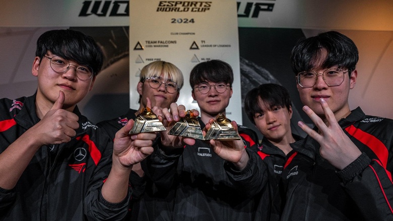 T1 won first to attend Esports World Cup 2025 - Photo 1