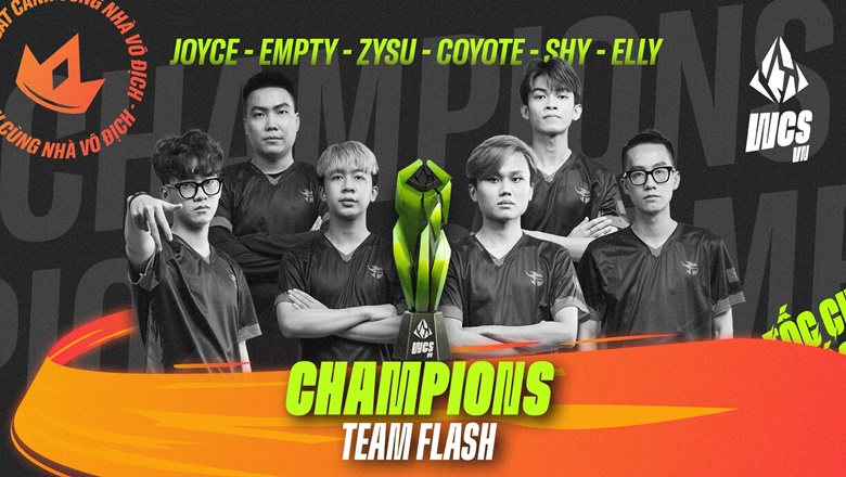 Team Flash WCS Vietnam Champion 2022 - Photo 1