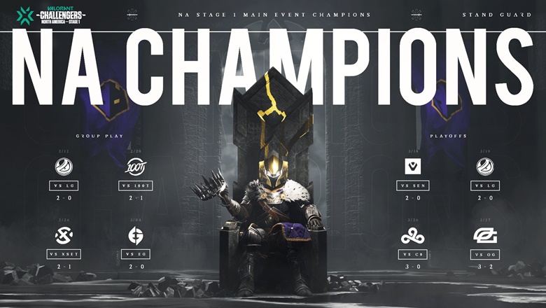The Guard Champion VCT 2022 North America Stage 1 Challengers - Photo 1