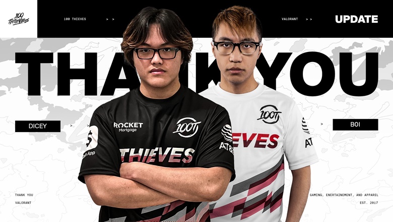 Valorant: Dicey, B0i Leave 100 Thieves - Photo 1