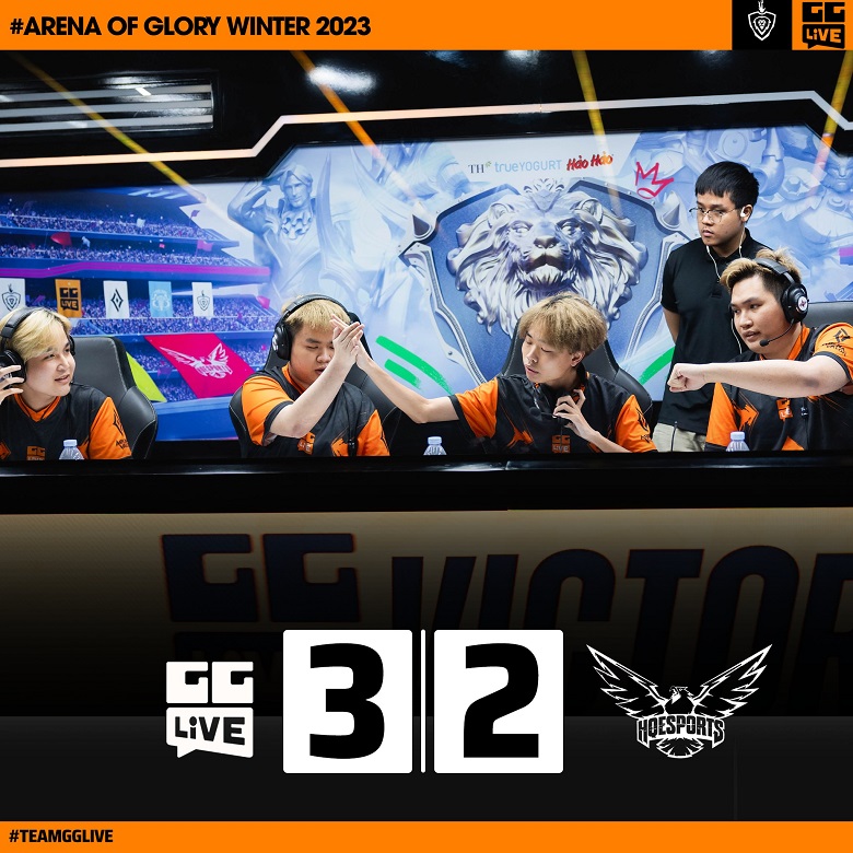 Winter DV 2023: GG Live won HQ Esports, Team Flash buried Heavy - Photo 1
