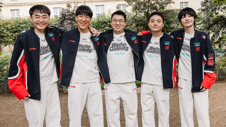 World Champion 2024: Weibo Gaming first surprised in the quarterfinals - Photo 1