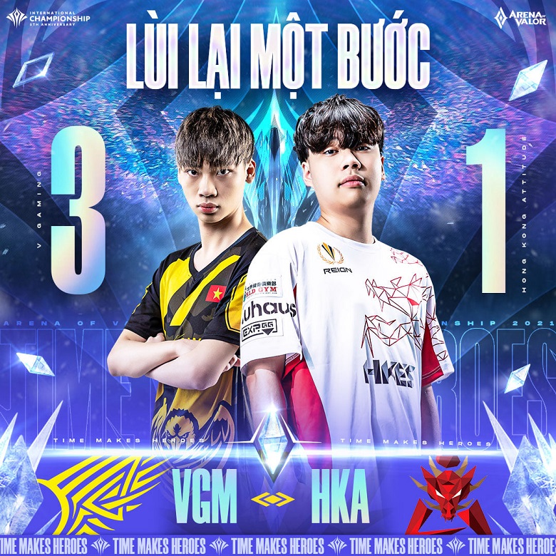 AIC 2021: V Gaming destroys Hong Kong Attitude to enter the final - Photo 1