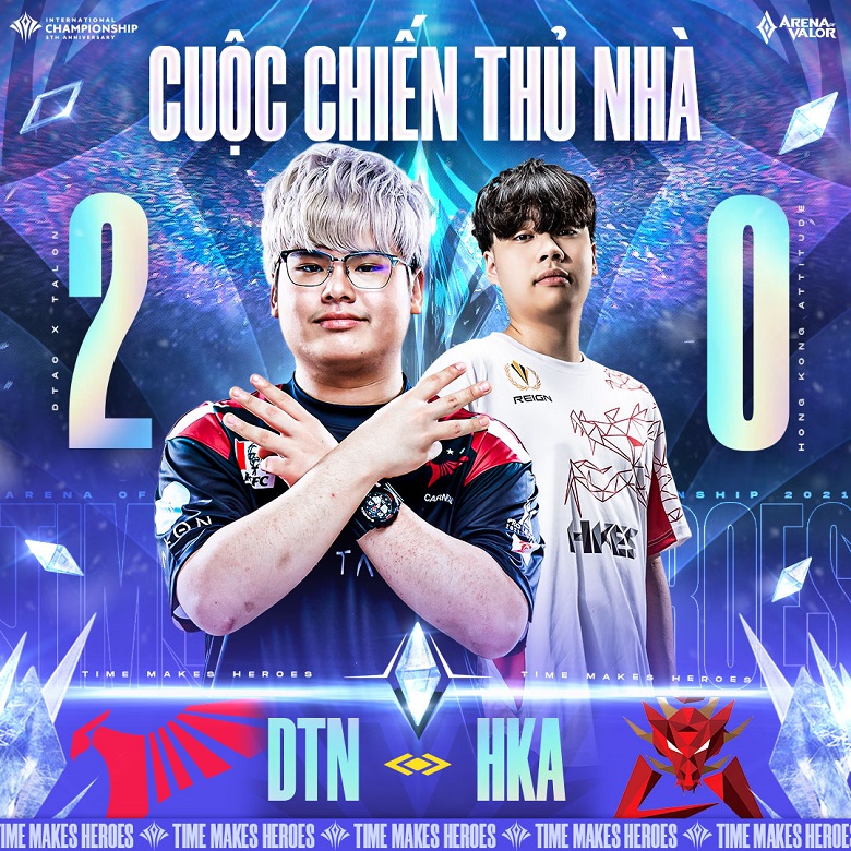 AIC 2021: DTAC Talon loses backwards 2-0, Hong Kong Attitude 'Backdoor' at game 5 - Photo 4