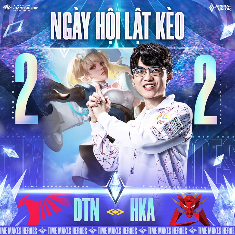 AIC 2021: DTAC Talon loses backwards 2-0, Hong Kong Attitude 'Backdoor' at game 5 - Photo 5
