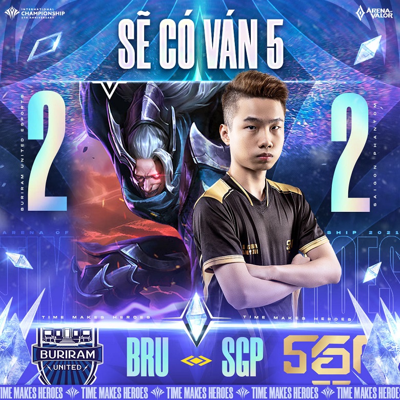 AIC 2021: Bright, Saigon Phantom upstream Buriram in the quarterfinals 2 despite being led 0-2 - Photo 1
