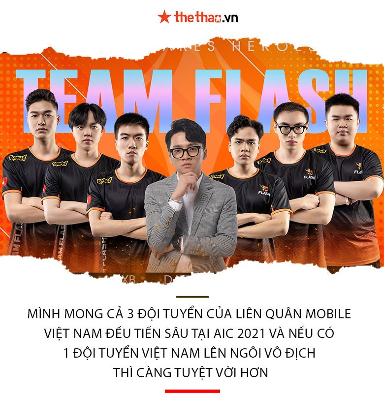 Coach Team Flash reaches: 'ADC will return to the best performance at AIC 2021' - Photo 1