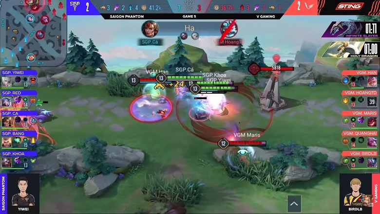 Winter DV Final 2021: SGP Lower VGM after 7 breathing games, becoming Tan Vuong DTDV - Photo 8