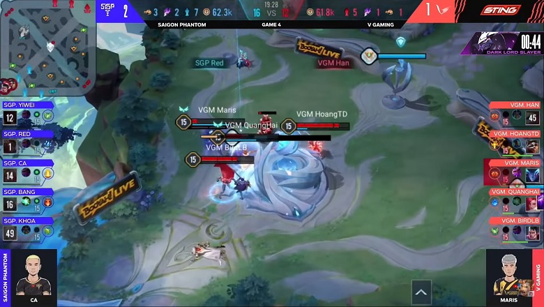 Winter DV Final 2021: SGP Lower VGM after 7 breathing games, becoming Tan Vuong DTDV - Photo 4