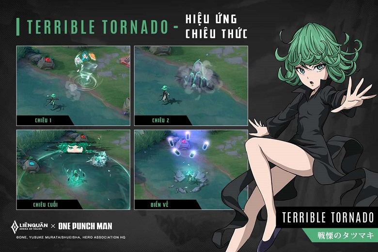 Lien Quan Mobile: ONE PUXCH Man Cooperation - Krixi 'Tatsumaki' Terible Tornado launched - Photo 1