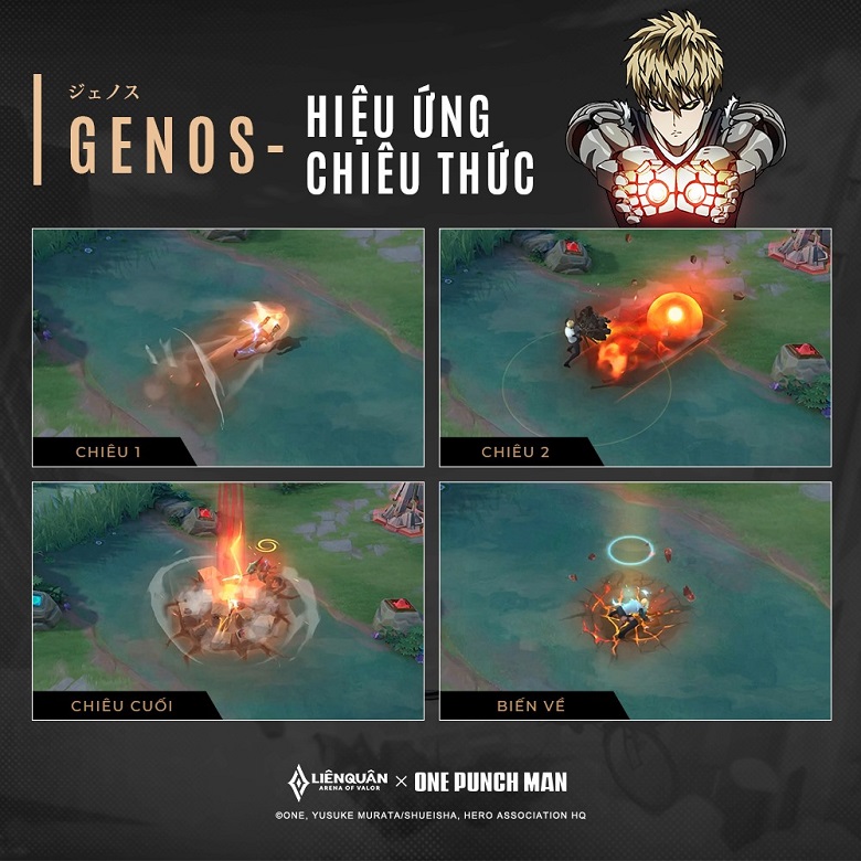 Lien Lien Mobile: One Punch Man Cooperation Cooperative - Raz Saitama and Errol Genos appeared - Photo 1