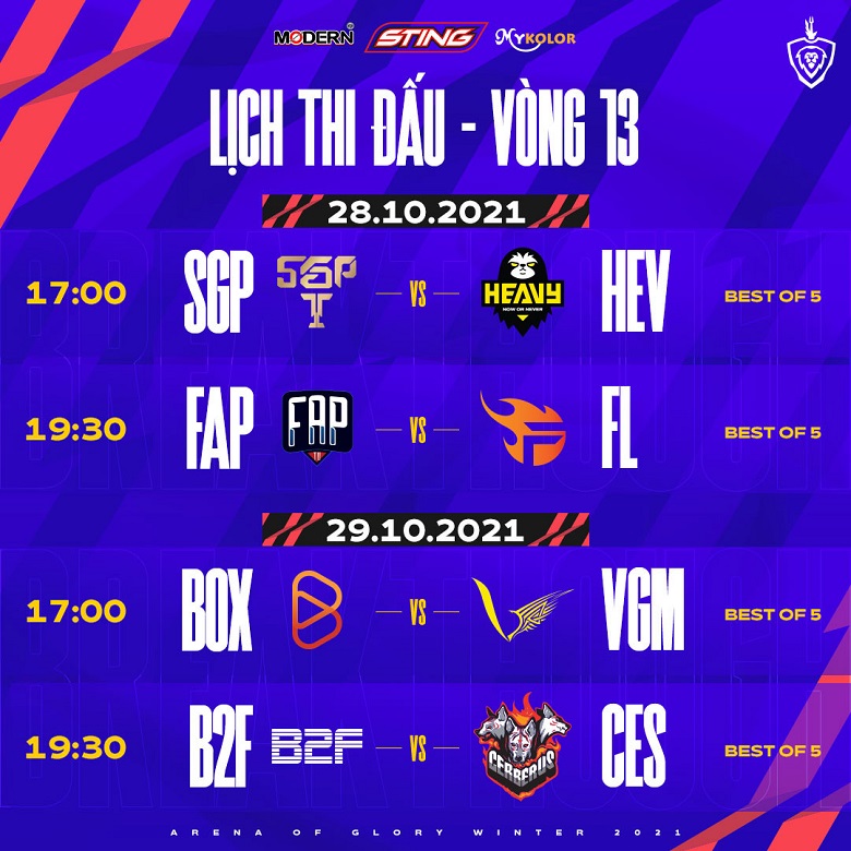 Winter Telvana Schedule 2021 Week 8: Box Gaming encounter both Saigon Phantom and V Gaming - Photo 3