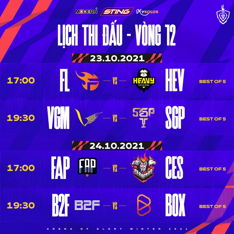 Winter Telvana Schedule 2021 Week 7: Box Gaming and Team Flash are easy to breathe, Saigon Phantom vs V Gaming - Photo 4