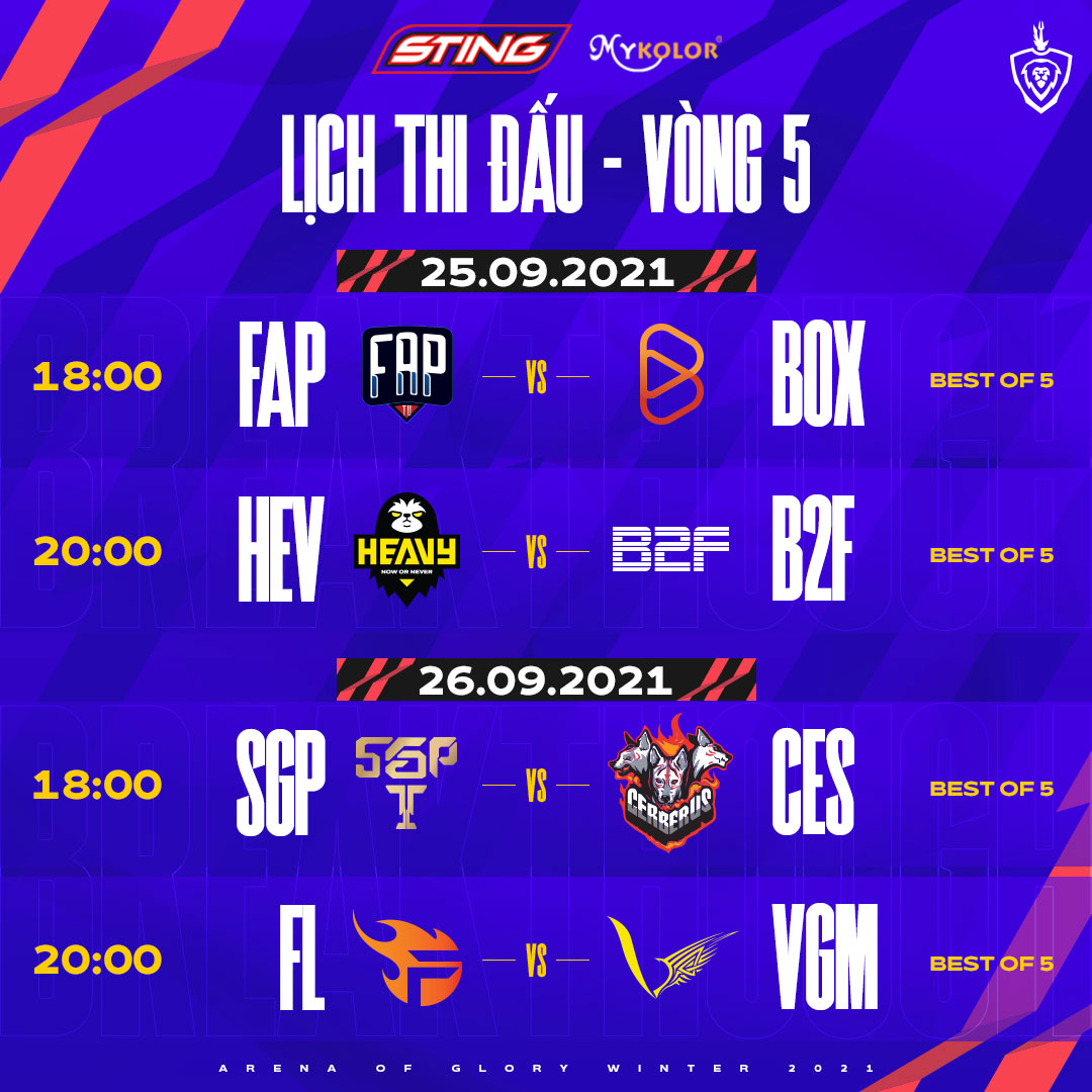 Winter Telvana Schedule 2021 Week 3: Team Flash vs Box Gaming, FAP Esports vs Box Gaming - Photo 2