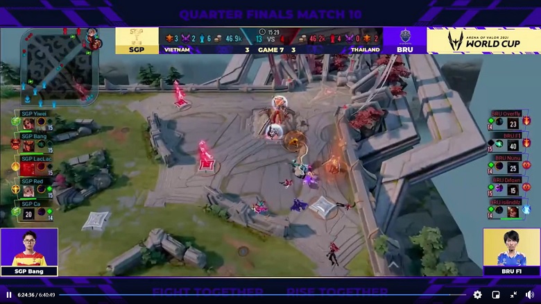 The quarterfinal results of AWC 2021: The choking victory of Saigon Phantom and Mad - Photo 3