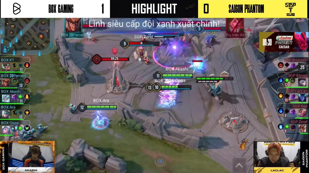 Spring DV 2021: Box Gaming disconnects the winning series of Saigon Phantom - Photo 2