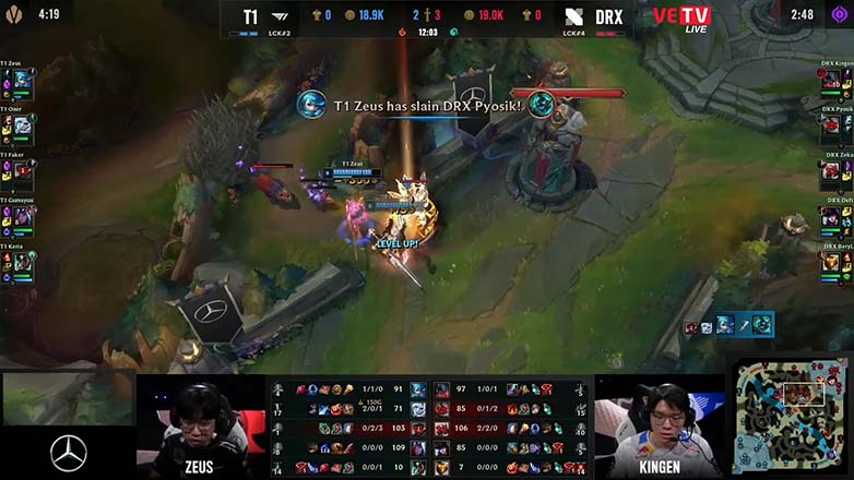 Results T1 - Drx game 5: Final Worlds 2022 - Drx is the new king of the World Legends - Photo 3