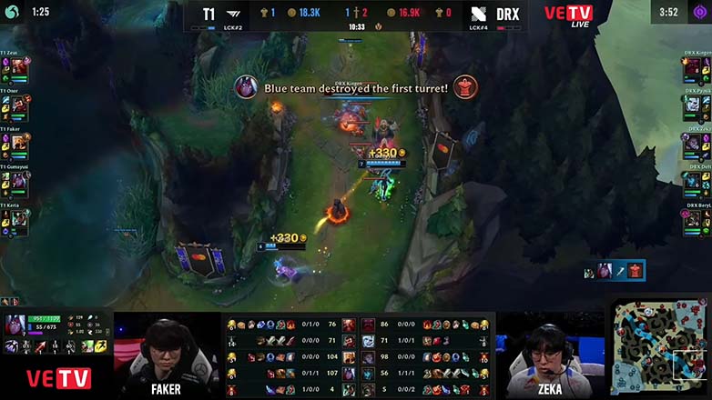Results T1 - Drx game 3: Final Worlds 2022 - Photo 3