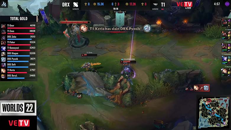 Results T1 - Drx game 2: Final Worlds 2022 - Photo 2