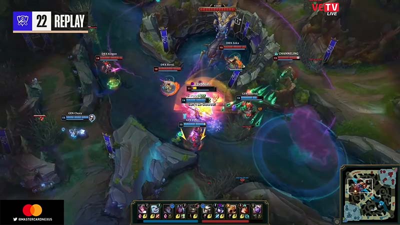 Genes vs Drx game 1: Semifinals Worlds 2022 - Photo 3