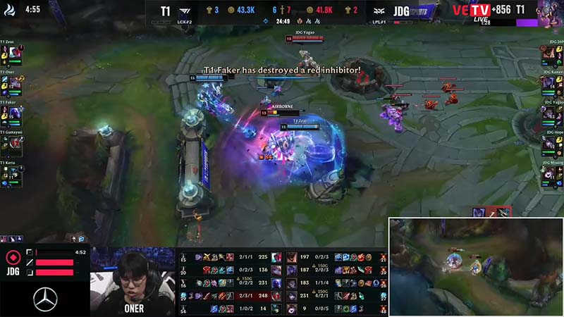 Results T1 vs JDG game 2: Semifinals Worlds 2022 - Photo 3