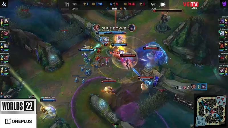 Results T1 vs JDG game 1: Semifinals Worlds 2022 - Photo 3
