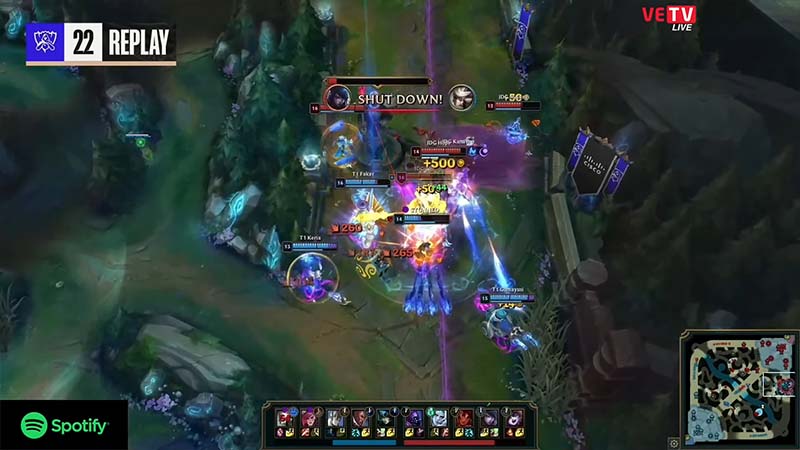 Results T1 vs JDG game 1: Semifinals Worlds 2022 - Photo 4