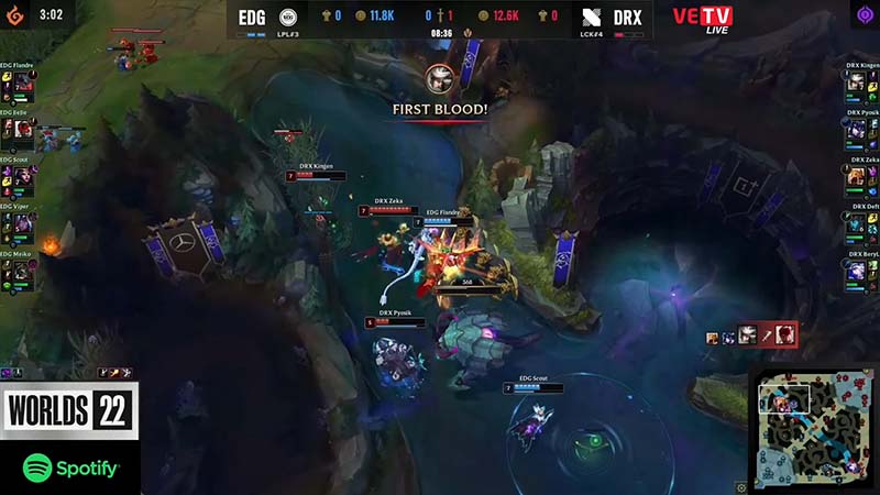 The results of Drx vs EDG game 4: Marketing Worlds 2022 - Photo 2