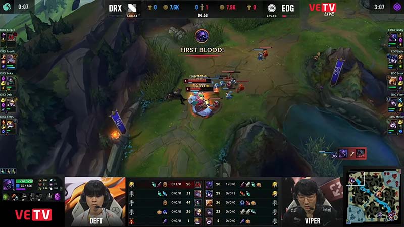 DRX vs EDG results game 2: World Finals Worlds 2022 - Photo 2