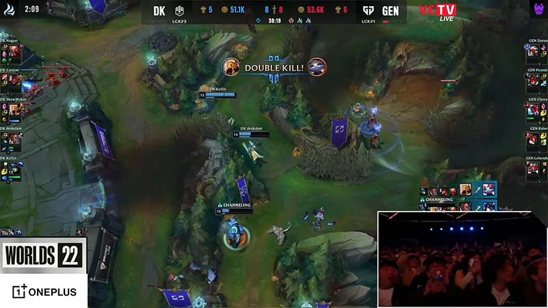 Gene results vs dk game 2: quarterfinals Worlds 2022 - Photo 4