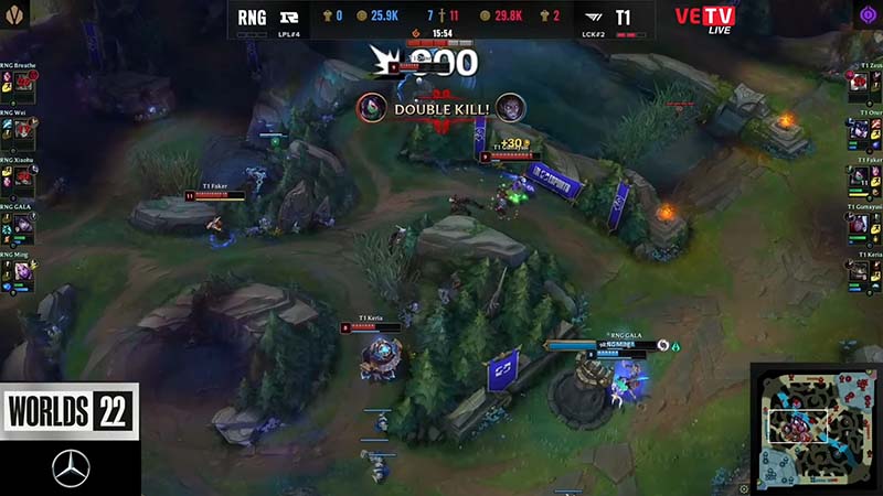 Results T1 vs Rng game 3: Marketing Worlds 2022 - Photo 4