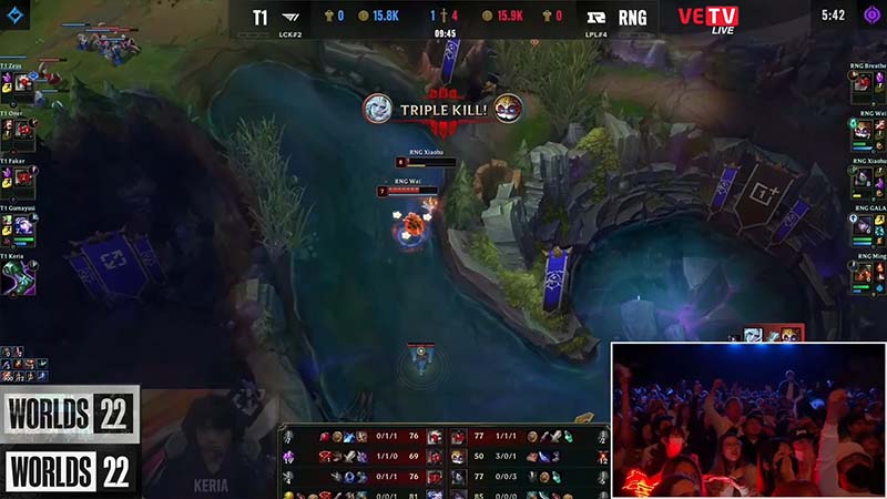 Results T1 vs Rng game 1: The World Finals 2022 - Photo 2