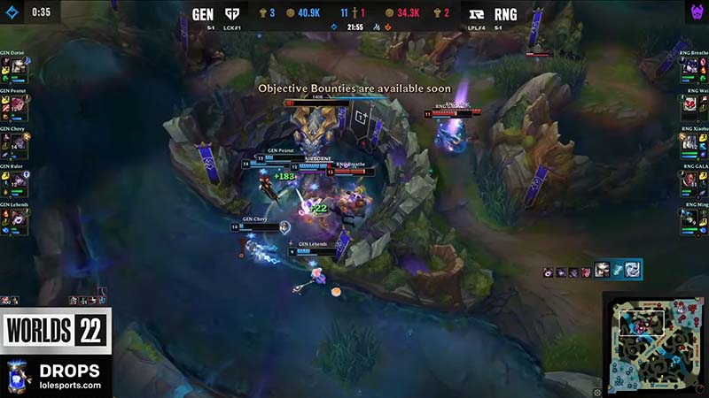 Gene results vs rng tie -break: Group of Worlds 2022 Day 8 - Photo 4