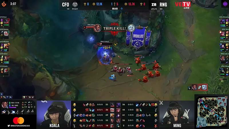 CFO vs Rng results: Worlds 2022 Group stage 8 - Photo 2
