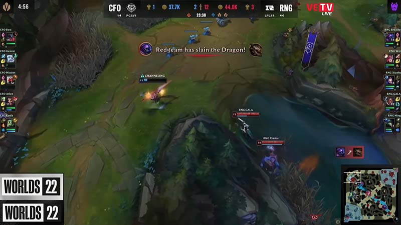 CFO vs Rng results: Worlds 2022 Group stage 8 - Photo 3