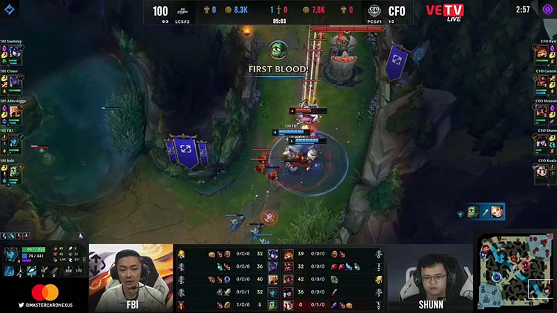 Results 100t vs CFO: Worlds 2022 Group stage 8 - Photo 2