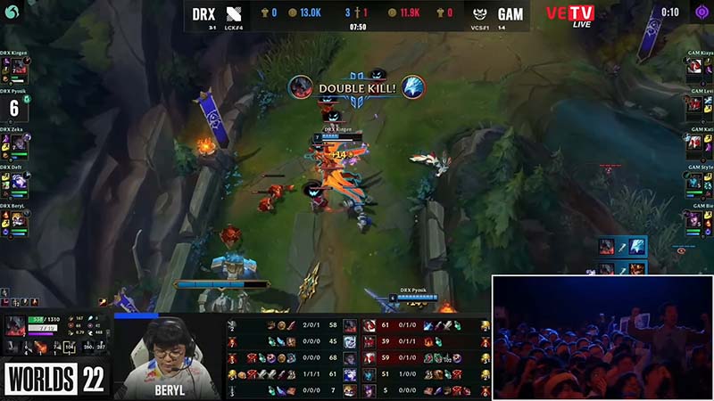 DRX vs GAM results: World Group Worlds 2022 Day 7 - Photo 3
