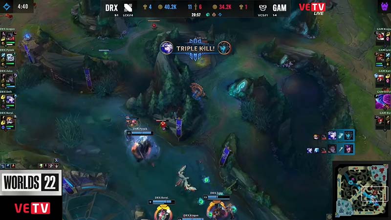 DRX vs GAM results: Worlds group stage 2022 Day 7 - Photo 5