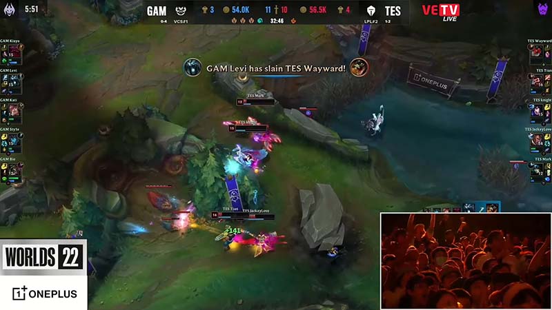 Results GAM vs TES: Worlds 2022 Group stage 7 - Photo 6