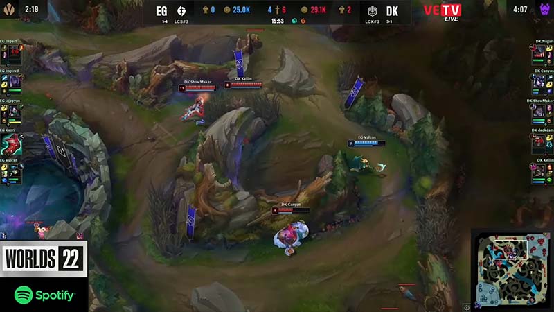 Results EG vs DK: Worlds 2022 Group stage 6 - Photo 3