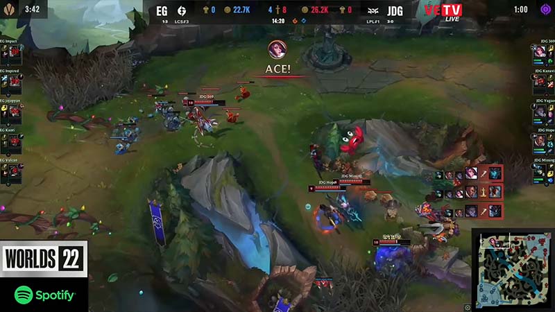Results EG vs JDG: Worlds 2022 Group stage 5 - Photo 3