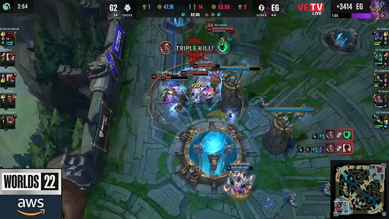 Results G2 vs Eg: Worlds 2022 Group stage 6 - Photo 4