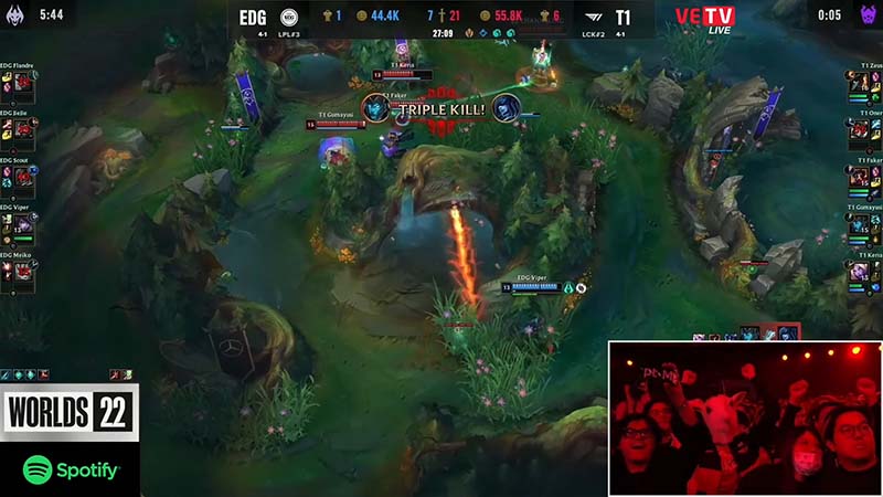 Results EDG vs T1: Worlds 2022 Group stage 5 - Photo 4